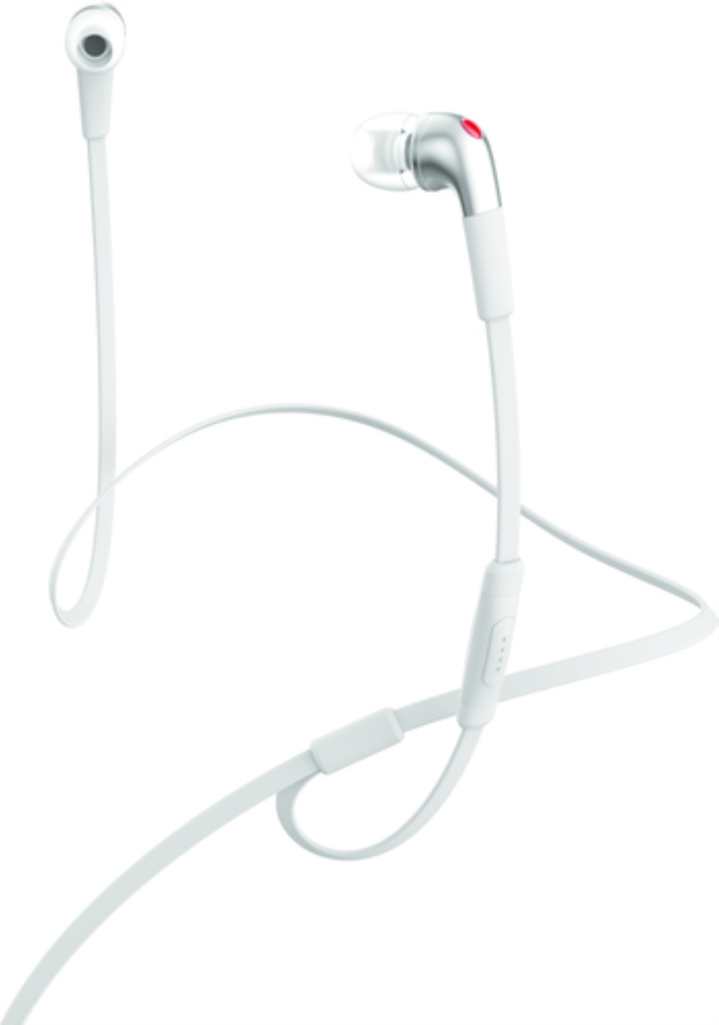 EMTEC Auricolari in-ear Emtec Stay Earbuds E100 con cavo e microfono per Android bianco